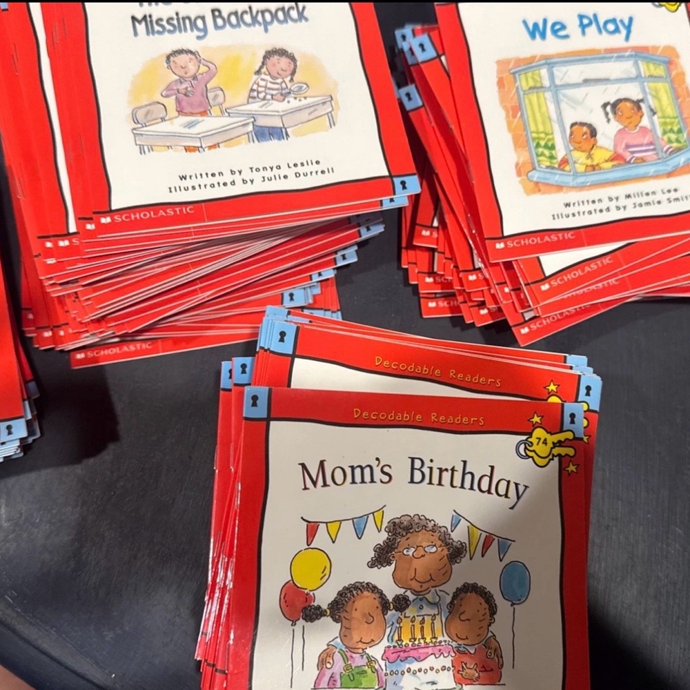 Scholastic Decode-able readers books 60-80